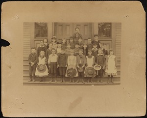 Group portrait of school children