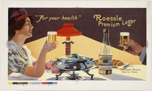 For your health, Roessle premium lager