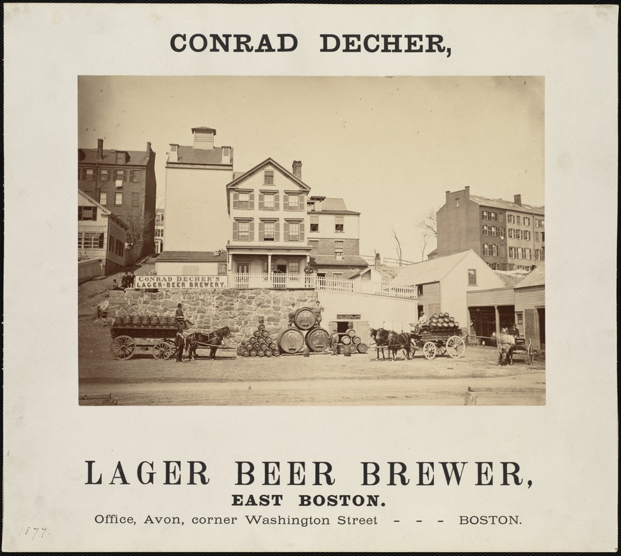 Conrad Decher, lager beer brewer, East Boston