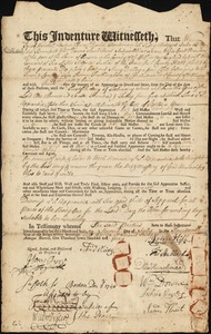 Mary Dalley indentured to apprentice with Thomas Frothingham of Charlestown, 2 July 1740