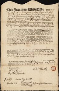 Ellenor Burke [Burk] indentured to apprentice with Thomas Hartley of Boston, 6 May 1741