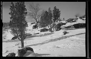 Marblehead, outdoor scene, snow