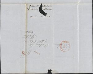 John O. Mckinstry to George Coffin, 26 March 1849