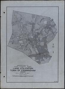 Land Utilization Town of Framingham