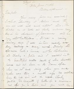 Letter from John D. Long to Zadoc Long and Julia D. Long, June 5, 1866