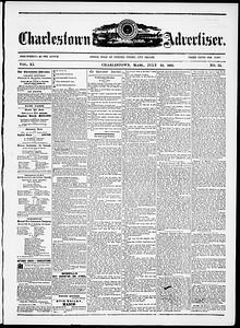Charlestown Advertiser, July 10, 1861