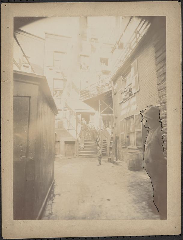 Rear yard tenement Digital Commonwealth