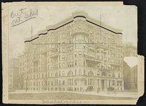 Boston Hotels. Hotel Westminster, before being lowered.