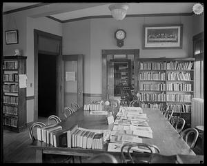 Allston Branch. Adults' reading room