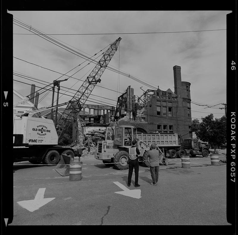 YMCA demolition