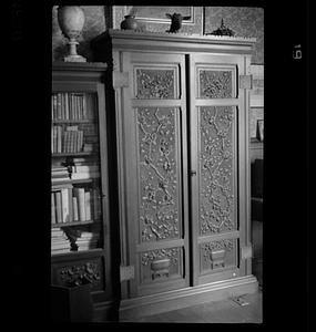 Interior, unidentified house, Boston, Massachusetts