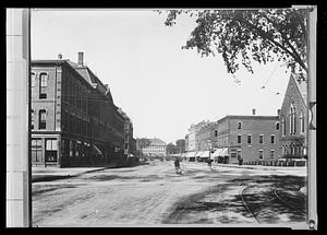 Looking north on Main Street, from the Common - summer