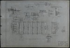 First floor framing plan (details of construction)