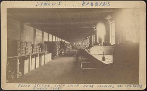 Interior view of second [third?] shoe factory