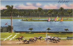 View of Gulfstream Park, Hallandale, Florida