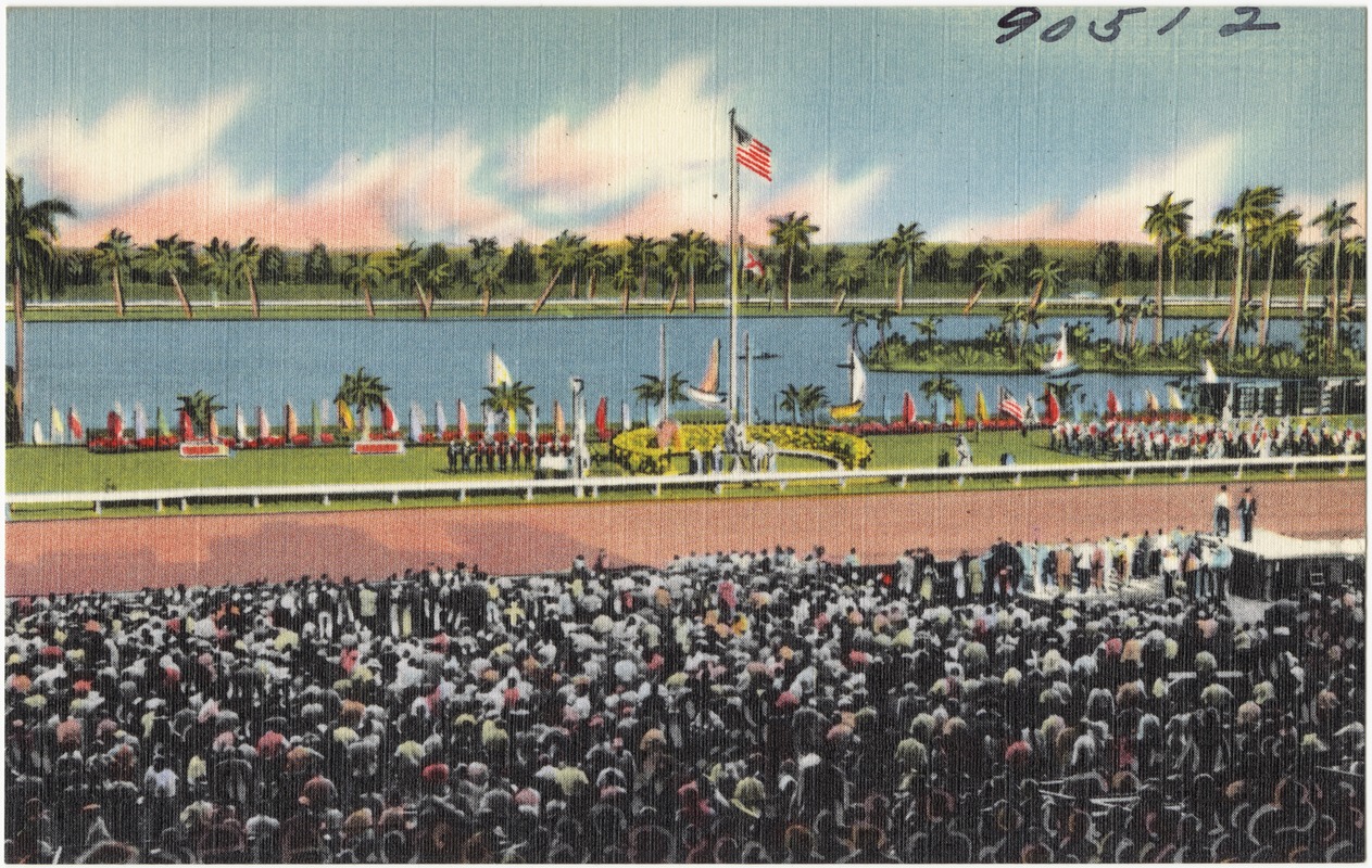 Gulfstream Park Race Course, "home of the Florida Derby" Hallandale