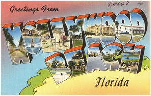 Greetings from Hollywood Beach, Florida