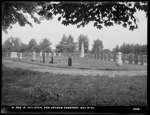 Wachusett Reservoir, new Beaman Cemetery, West Boylston, Mass., May 31, 1904