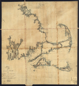 A plan of the sea coast from Boston Bay to the light house near Rhode Island