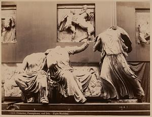 Demeter, Persephone, and Iris. Elgin marbles