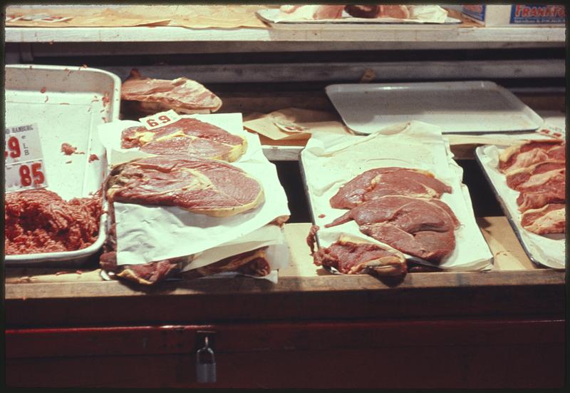 Meat for sale Digital Commonwealth