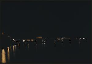 Lights, night across the Charles