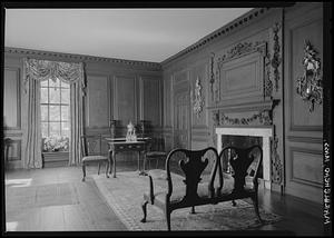 Interior, Great Hall, Jeremiah Lee Mansion, Marblehead