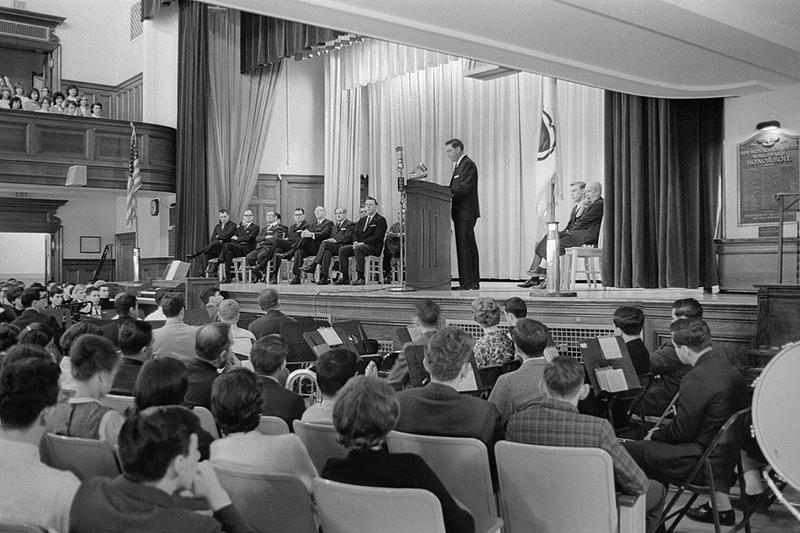 Mayor Edward Harrington, New Bedford High School, 455 County Street, New Bedford