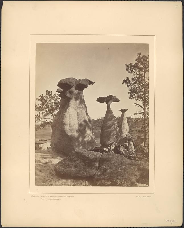 Eroded sandstones in Monument Park