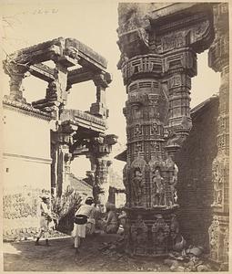 Ruins of the "Rudra Mala" at Siddhpur