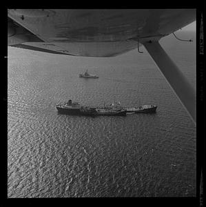 Tanker off Ports.