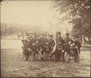 Officers of 3d Penn. Artillery, Fortress Monroe, Va., Dec., 1864