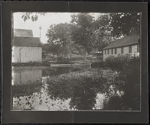 Pond and mill buildings Blake Mills