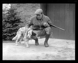 Jack Sharkey in hunting gear