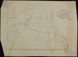 Plan of land in the city of Boston Massachusetts taken April 29, 1892, for a park under Chapter 185 of the Acts of 1875