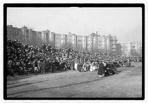 Football game, Back Bay Fens