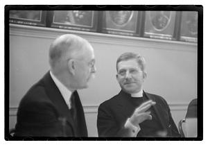 Gov. Ely reception, Rev. Mr. Lang