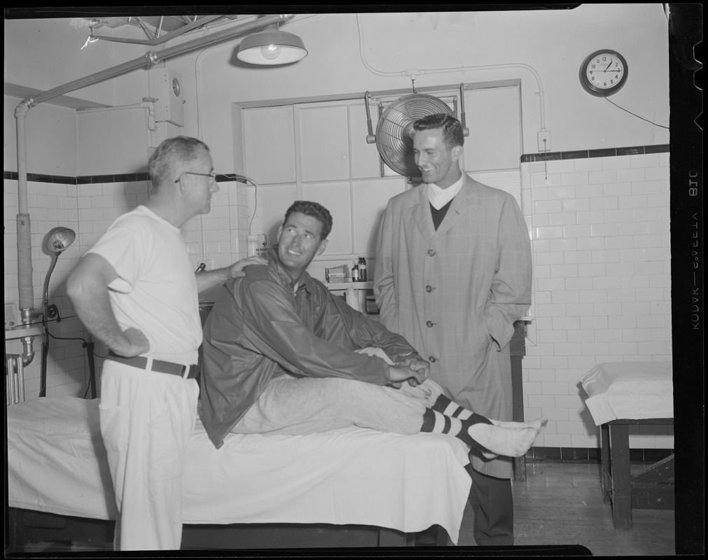 Ted Williams and Bobby Doerr of the Red Sox at Fenway Park - Digital  Commonwealth