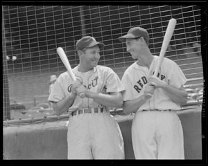 Rudy York of Tigers / Ted Williams of Sox