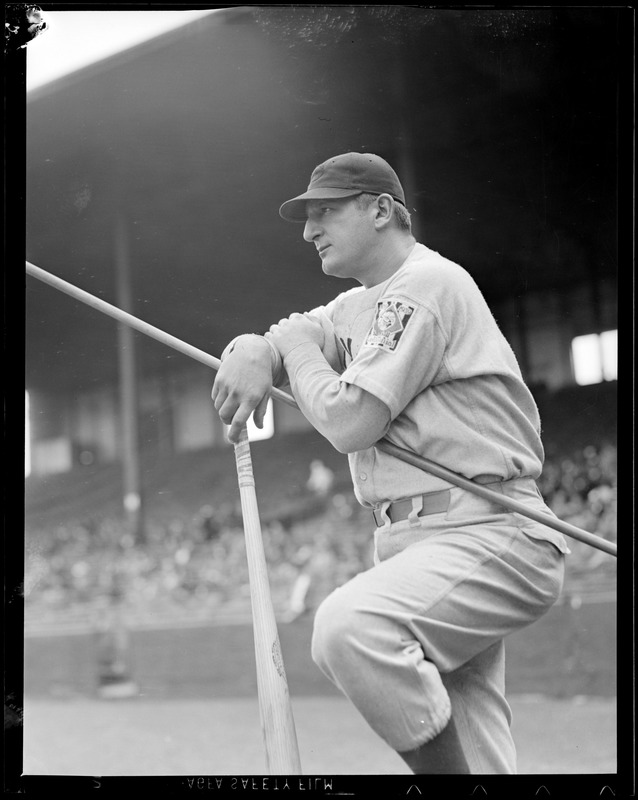 Cincinnati Reds player, Braves Field