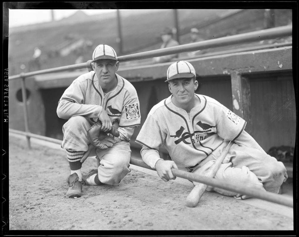 Boston Bees in dugout - Digital Commonwealth