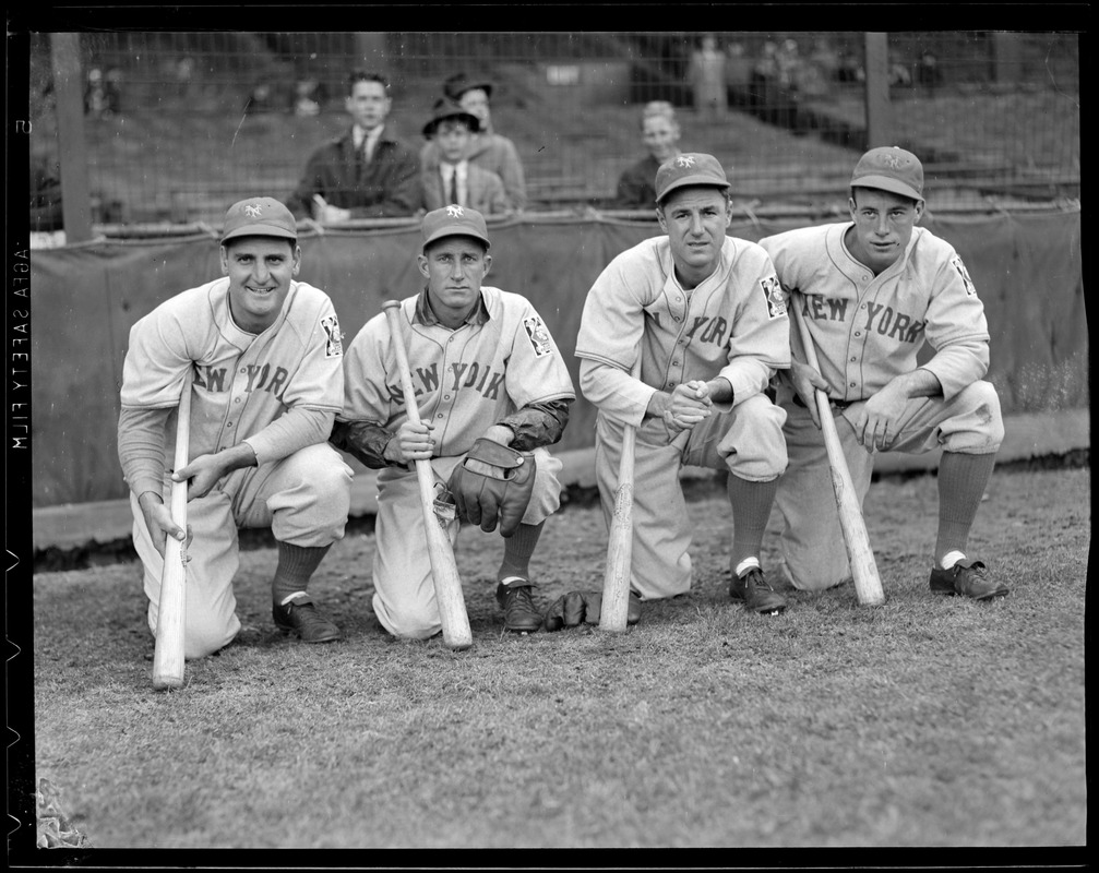 New York Giants at Braves Field