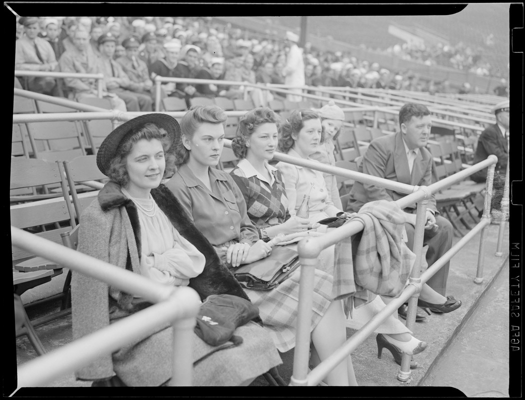 Women in the stands