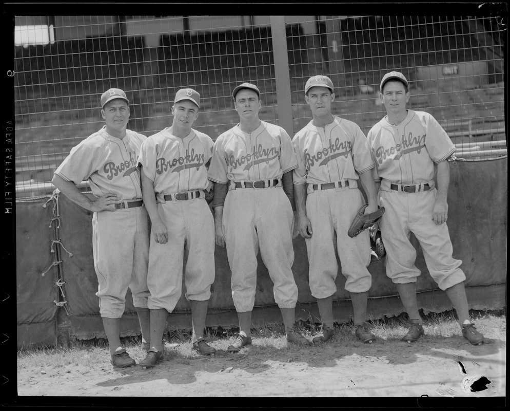Brooklyn Dodgers at Braves Field