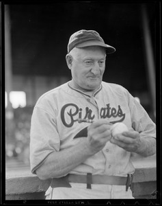 Honus Wagner, Pirates coach at Braves Field