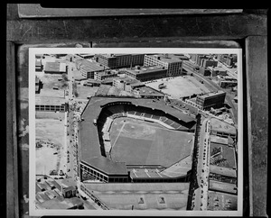 Aerial view of Fenway Park
