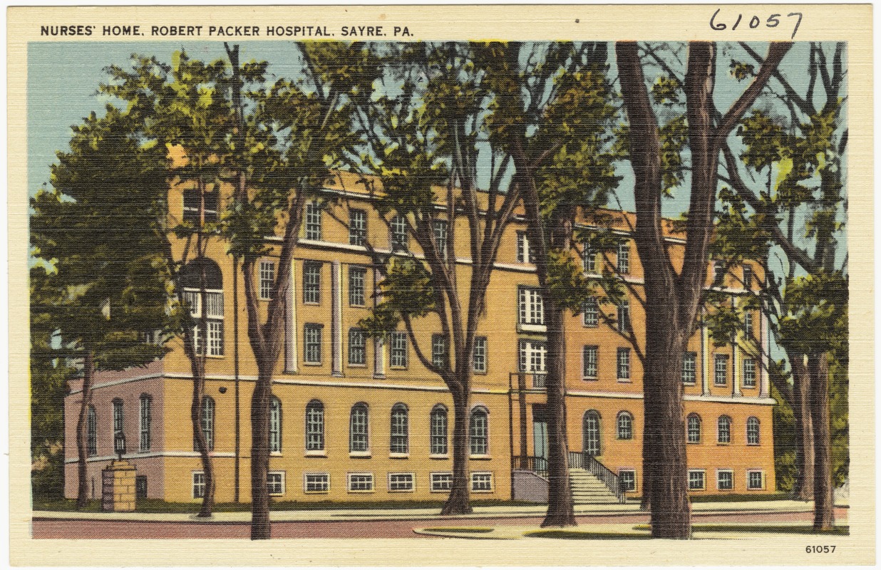 Nurses' Home, Robert Packer Hospital, Sayre, PA.