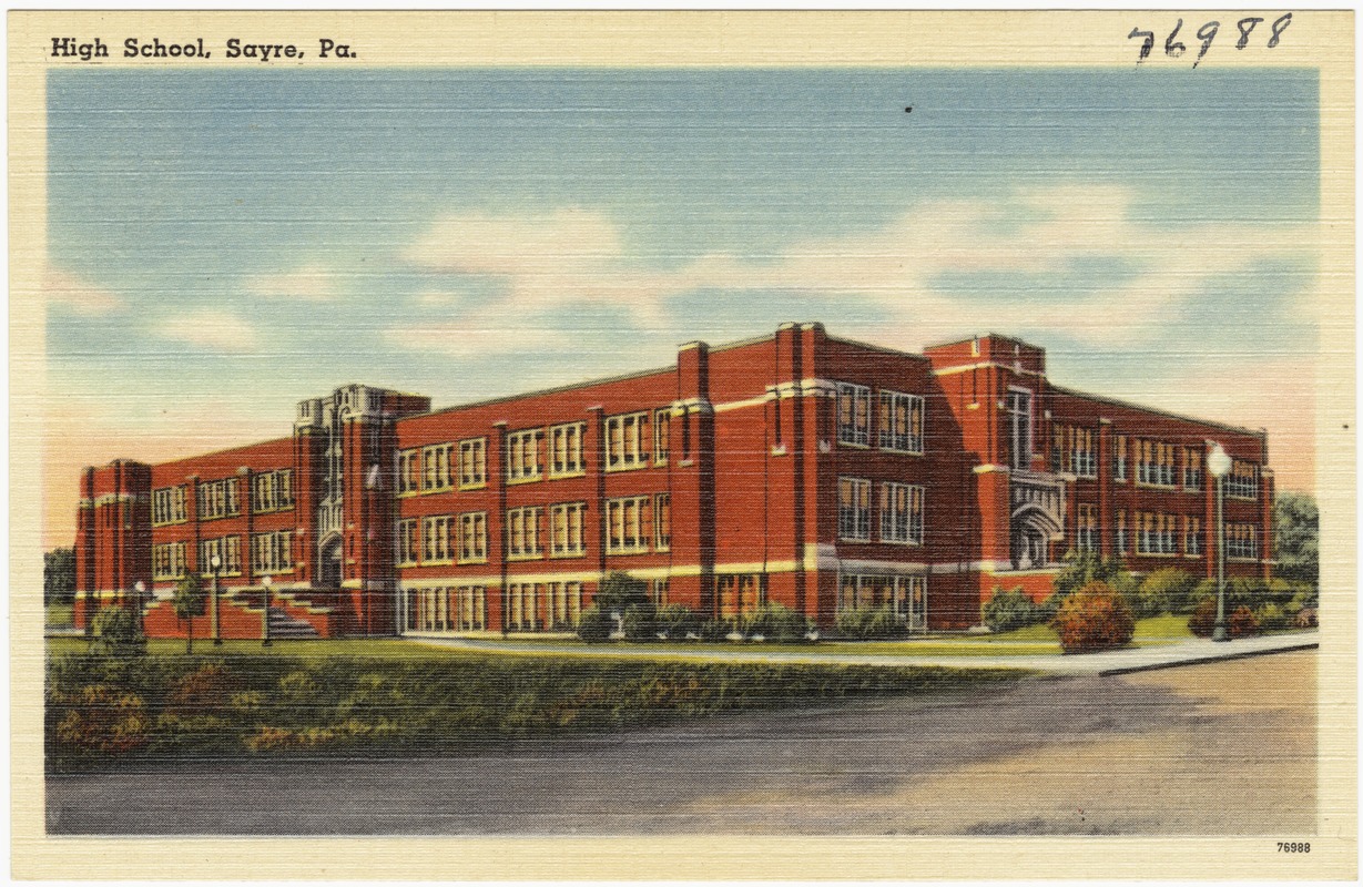 High school, Sayre, Pa. - Digital Commonwealth