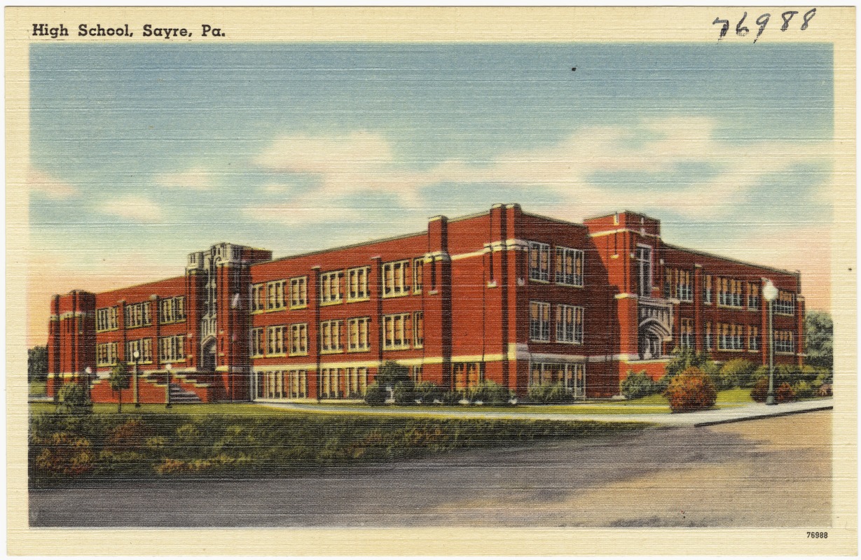 High school, Sayre, Pa. Digital Commonwealth
