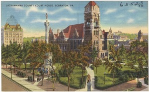 Lackawanna County Court House, Scranton, PA.